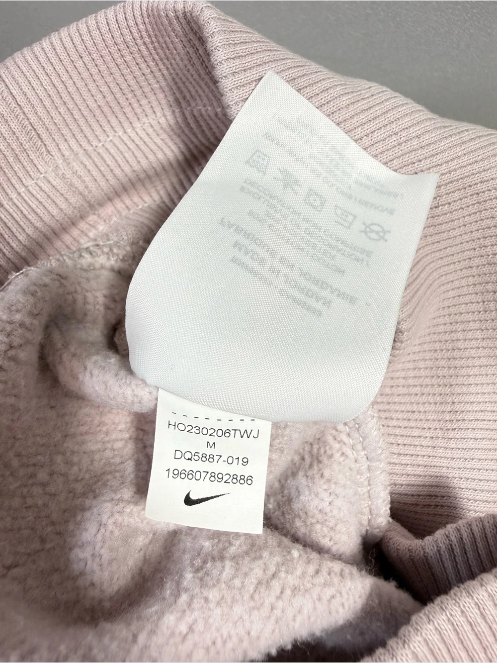 Nike Phoenix Light Dusty Pink Jogger Sweatpants